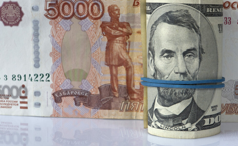 Прогнозируется, что доллар будет колебаться в диапазоне от 92 до 93,5 рубля. Nikolay Gyngazov/Global Look Press