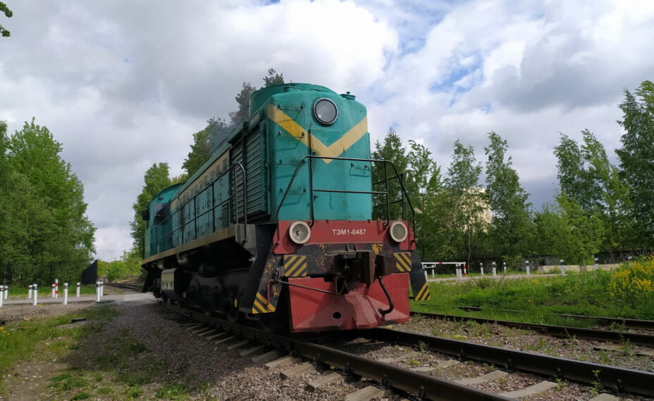 Такой паровоз совершит единственный праздничный рейс. Фото: Maksim Konstantinov/Global Look Press. 