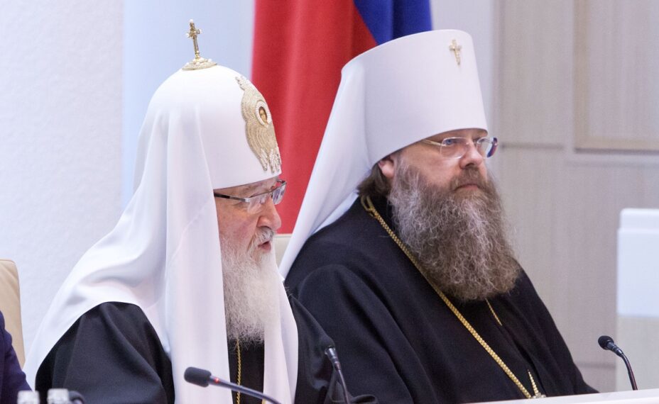 Патриарх Кирилл и митрополит Меркурий. Фото: Federation Council of Russia/Flickr.com/Glоbal Look Press.