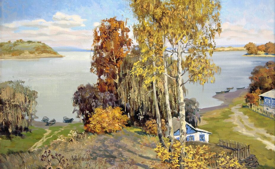 На картинах художников - донская земля с ее богатым разнотравьем и кудрявым золотом листвы. Фото: Музей ИЗО